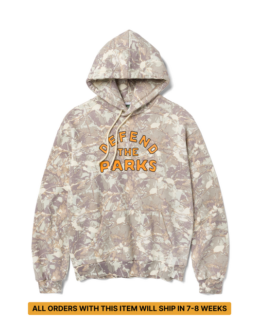 Shop Defend the Parks Bear Hoodie Inspired by Protecting National Parks | camo