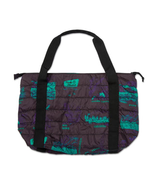 Igloo x Parks Project Packable Puffer 20 Can Cooler Bag | black-green