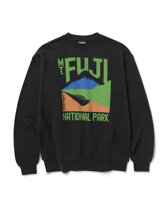 Shop Parks Project Mount Fuji Crew Inspired by Japans National Parks | vintage-black