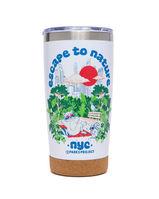 Shop NYC Escape 20oz Insulated Mug Inspired by New York City Parks | multi-color