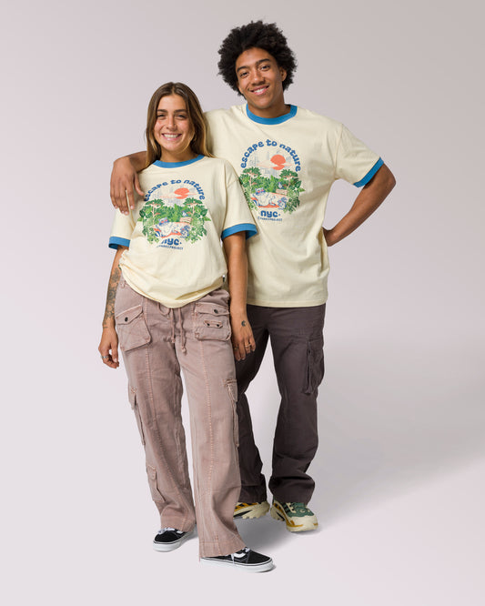 Shop NYC Escape Tee Inspired by New York City Parks | natural