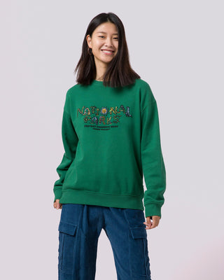 Shop National Parks 90's Crew Inspired by our National Parks | green