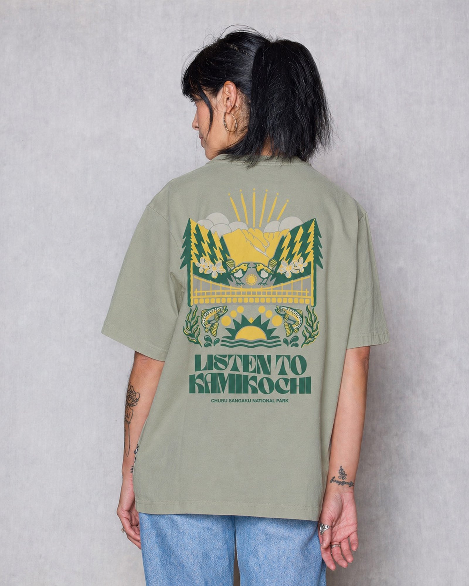Shop Parks Project Kamikochi Heavyweight Oversized Tee Inspired by