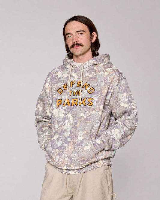 Shop Defend the Parks Bear Hoodie Inspired by Protecting National Parks | camo