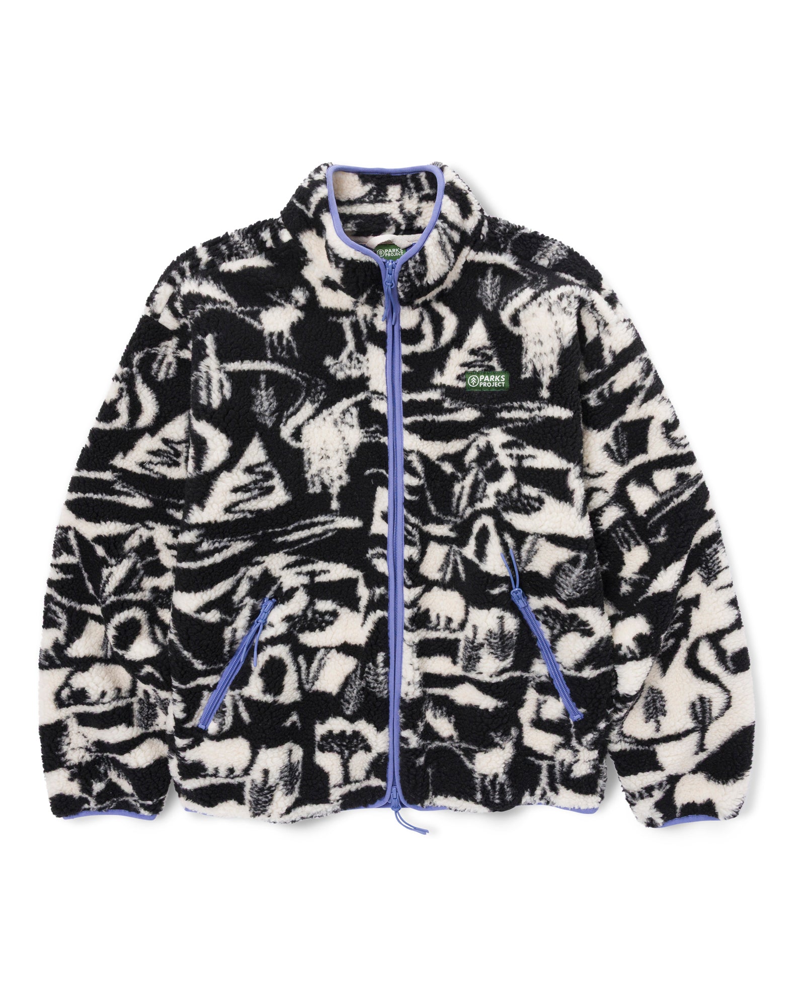 Shop Park Shadows Full Zip High Pile Fleece Inspired by National