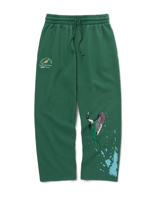 Shop Parks Project x Audubon Sweatpant Inspired by Birds in National Parks | forest-green