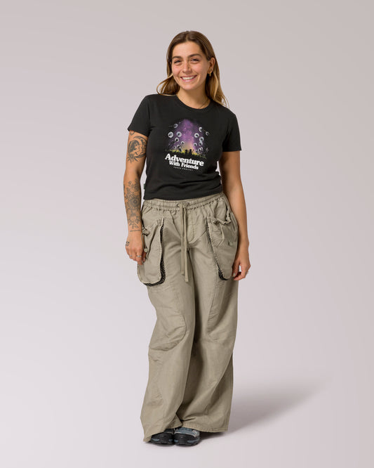 Shop Women's Dark Sky Adventure Mini Tee Inspired by Dark Skies | vintage-black