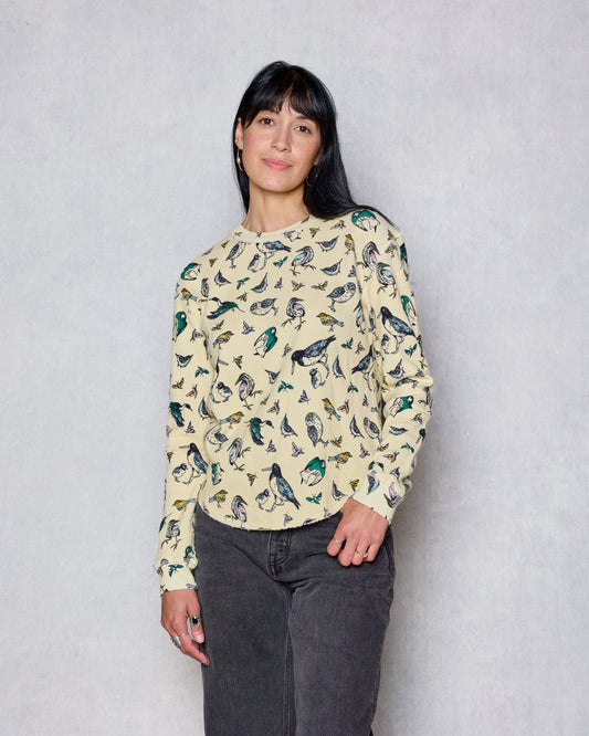 Shop Parks Project x Audubon Women's Waffle Long Sleeve Tee Inspired by Parks | marshmallow