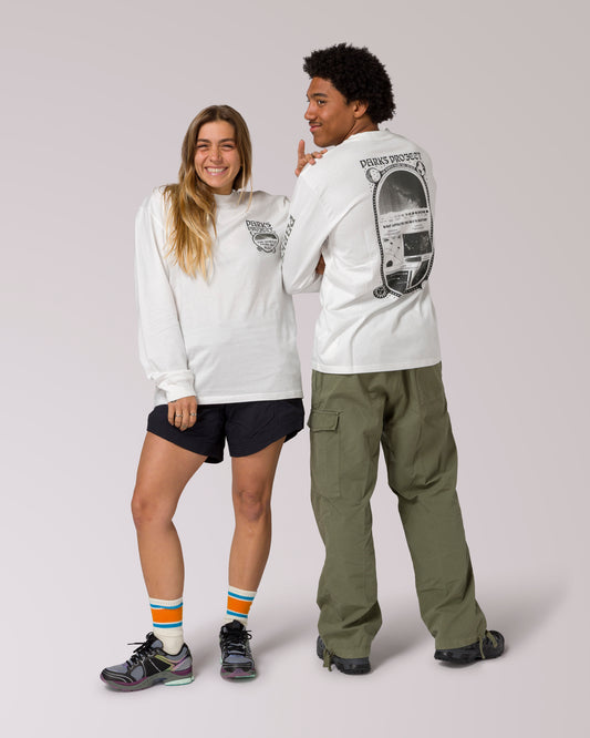 Shop Dark Sky Scale Long Sleeve Tee Inspired by National Parks | marshmallow