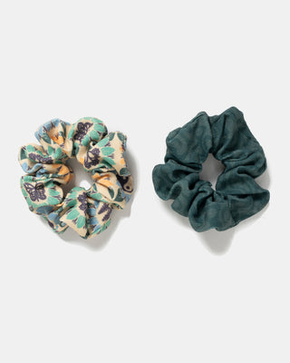 Shop Printed Cord Scrunchie 2 Pack Inspired by our National Parks | natural-and-green