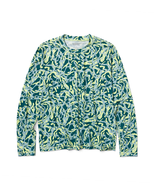 Shop Women's New Ripple Flow UVB Relaxed Long Sleeve Tee Inspired by Parks | multi-color