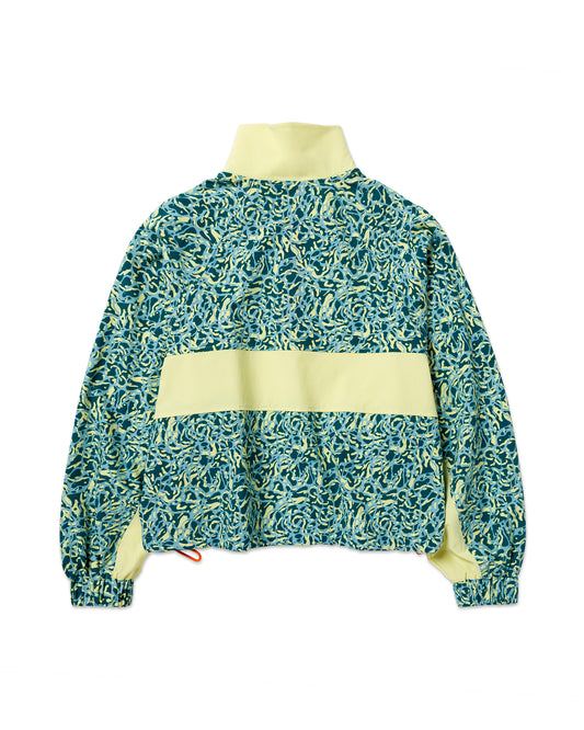 Shop Women's New River Flow Quarter Zip Windbreaker Inspired by Rivers | multi-color