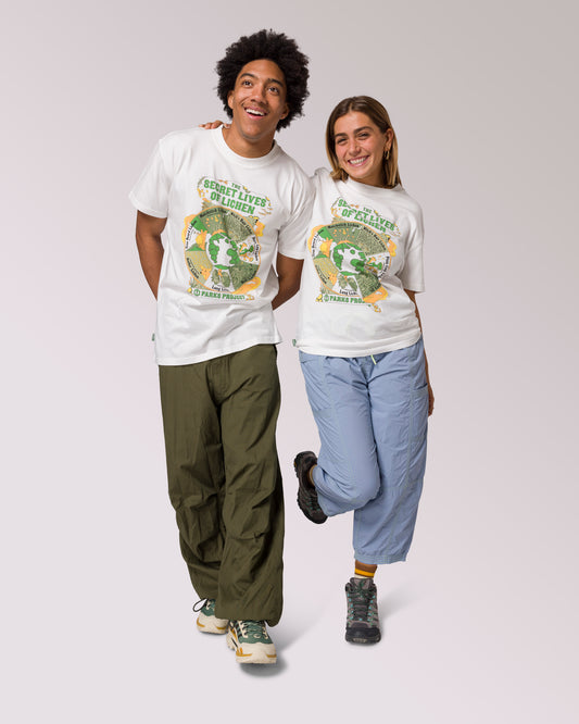 Shop Secret Lives Of Lichen Tee Inspired by Lichen in our Parks | marshmallow