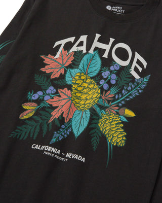 Shop Tahoe Spirit Long Sleeve Tee Inspired by Tahoe | vintage-black
