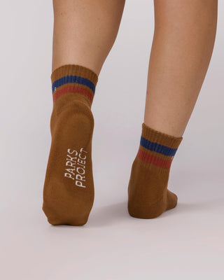Shop Trail Crew Quarter Socks Inspired By National Parks | brown-and-natural
