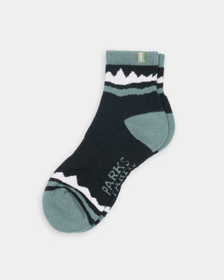 Shop Yellowstone Geysers Night and Day Hiking Sock 2 Pack Inspired by Yellowstone National Park | black-green