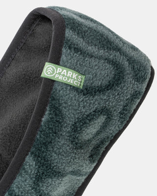 Shop Yellowstone Geysers Polar Fleece Headband Inspired by Parks | black-green