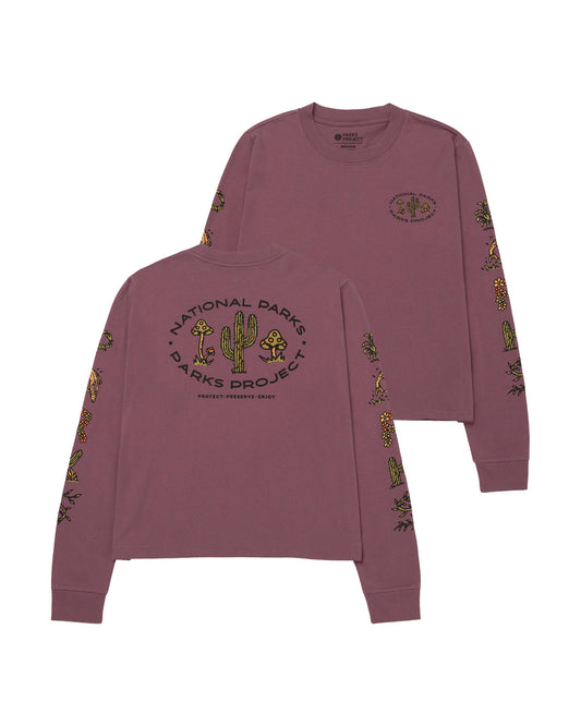 Shop 90s Doodle Parks Boxy Long Sleeve Tee Inspired By National Parks