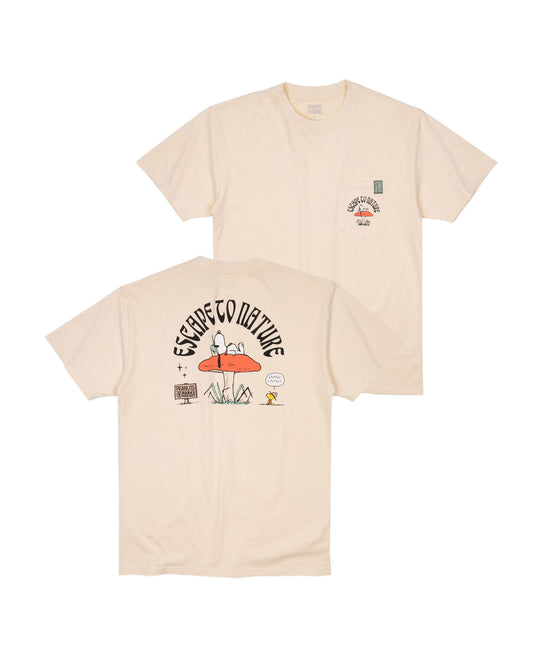 Shop Peanuts Escape To Nature Pocket Tee Inspired by Parks