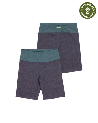 Shop Yellowstone Geysers Night & Day Hiker Short Inspired by Parks | black-green