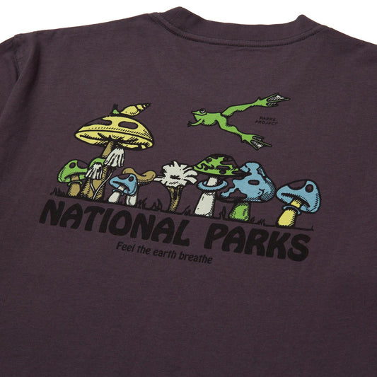 Parks Project | National Parks Fungi Pocket Tee | National Park Tee | graphite