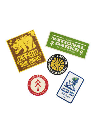 Shop Parks Adventurer Sticker Pack Inspired by our National Parks | multi-color