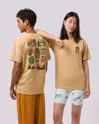 Shop Welcome to California's National Parks Tee Inspired by our National Parks | mustard