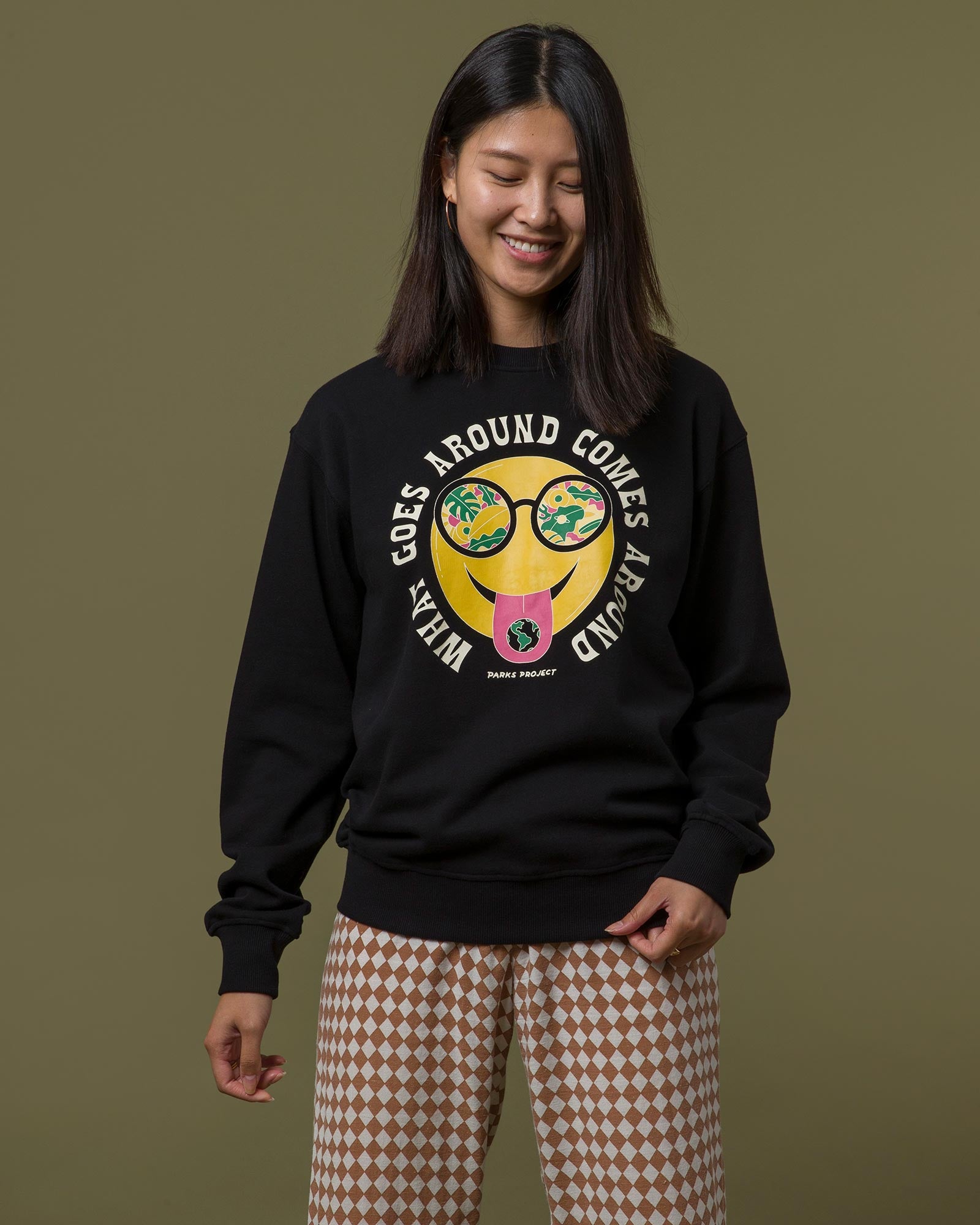 Shop What Goes Around Comes Around Organic Crewneck – Parks Project