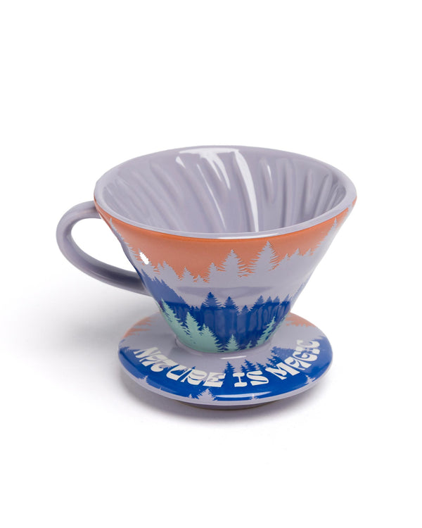 Shop Smoky Mtn. Pour Over Dripper Inspired by Smoky Mtn National Park | multi-color