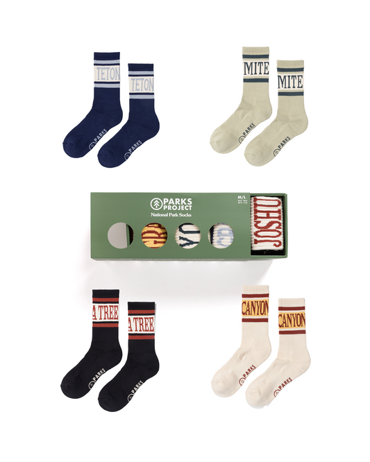 Shop National Parks Trail Crew Sock 4 Pack Inspired by National Parks