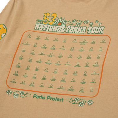 Shop '63 National Parks Boxy Long Sleeve Tee Inspired by our National Parks | khaki