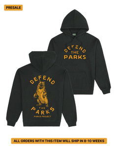 Shop Defend the Parks Bear Hoodie Inspired by Protecting National Parks