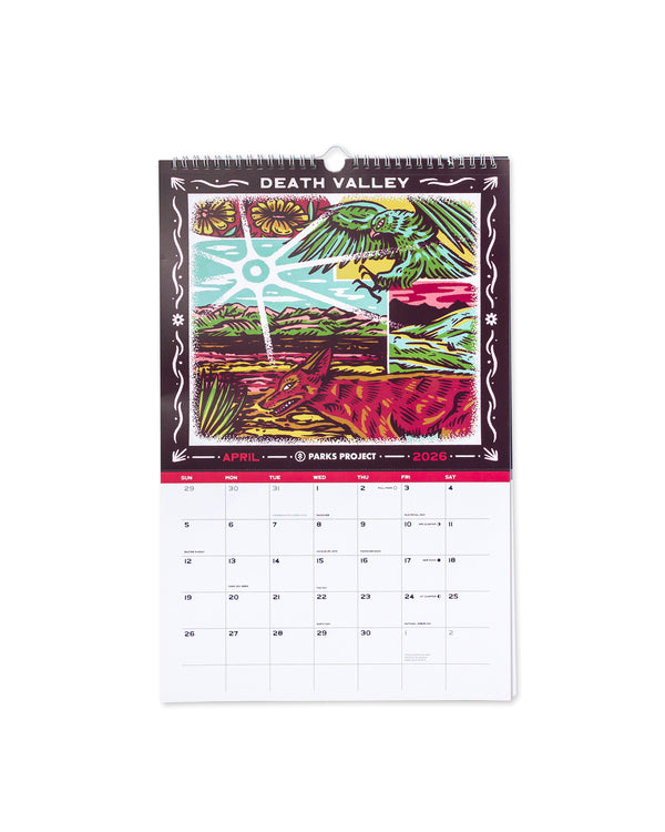 Shop 2026 Parks Project National Parks Calendar Inspired by National Parks | multi-color