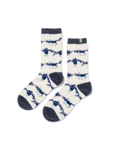 shop acadia moose cozy sock 2 pack inspired by acadia | multi-color
