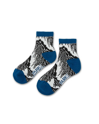 Shop Acadia Waves Hiking Socks 2 Pack Inspired By Acadia National Park | black-and-natural