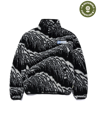 Shop Acadia Waves Trail High Pile Fleece Inspired by Acadia National Park 