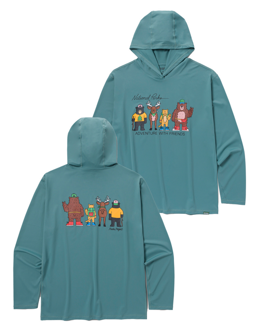 Shop Adventure with Friends UVB Hoodie Inspired by National Parks