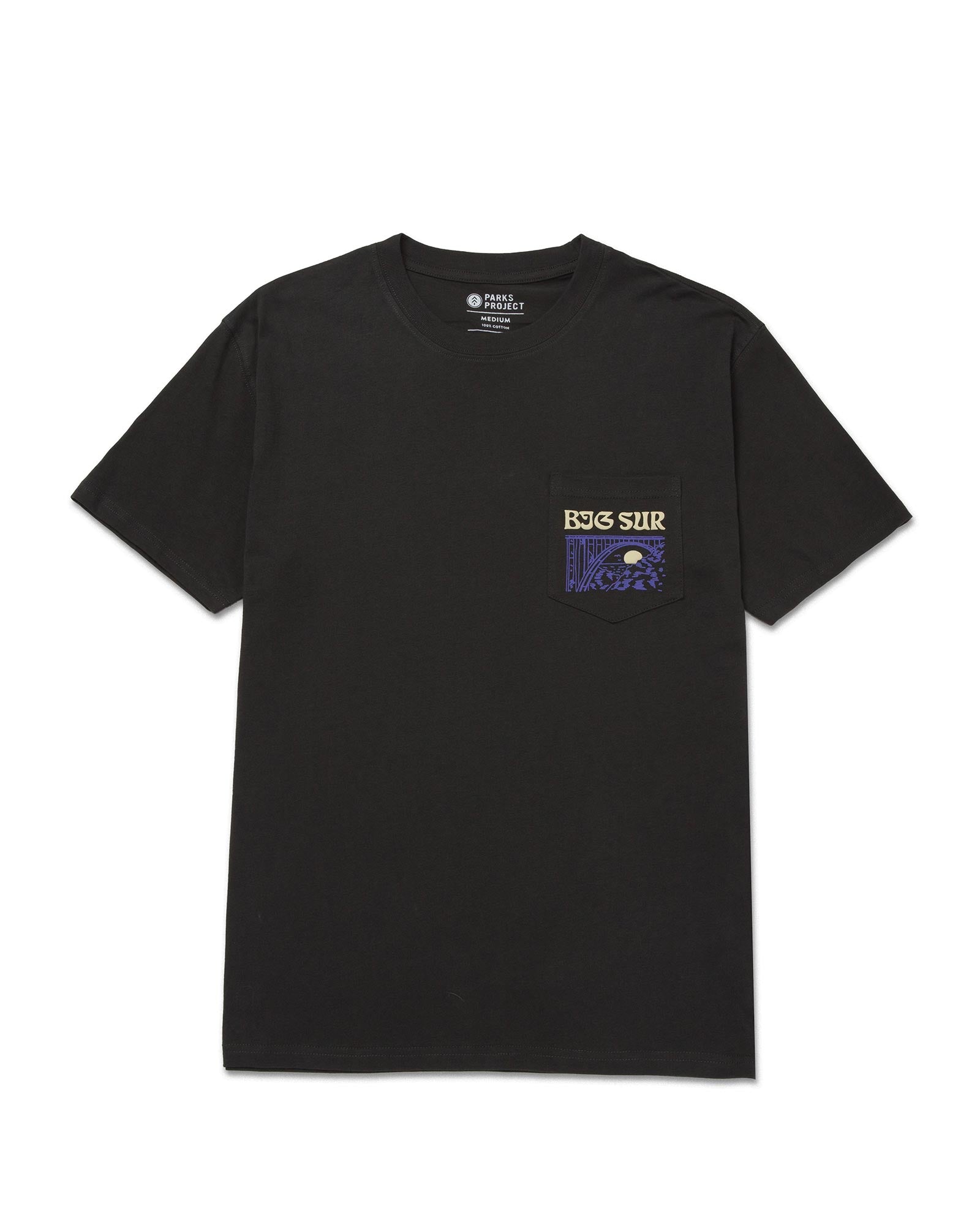 Shop Big Sur Bridges Puff Print Pocket Tee Inspired by Big Sur