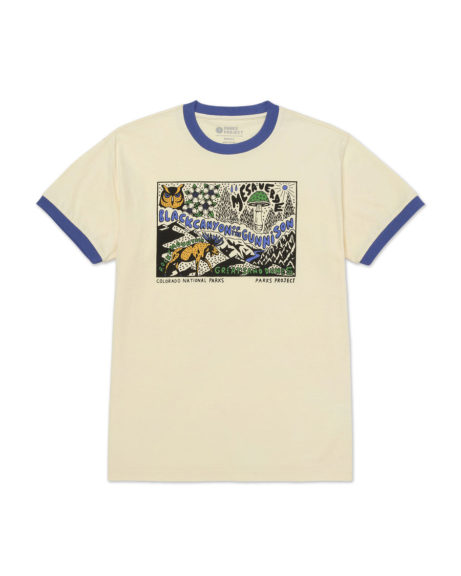Shop Colorado Snapshot Ringer Tee Inspired by Colorado National Parks ...