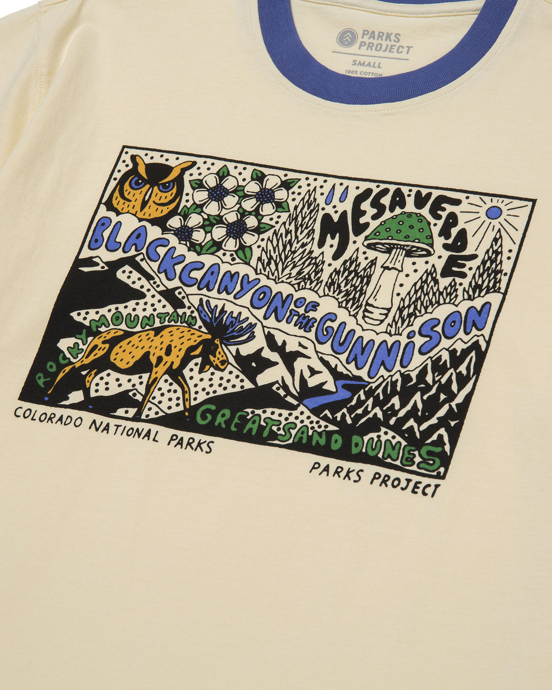 Shop Colorado Snapshot Ringer Tee Inspired by Colorado National Parks ...