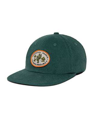 Discover Our Corduroy Doodle Cactus Cord Hat | forest green