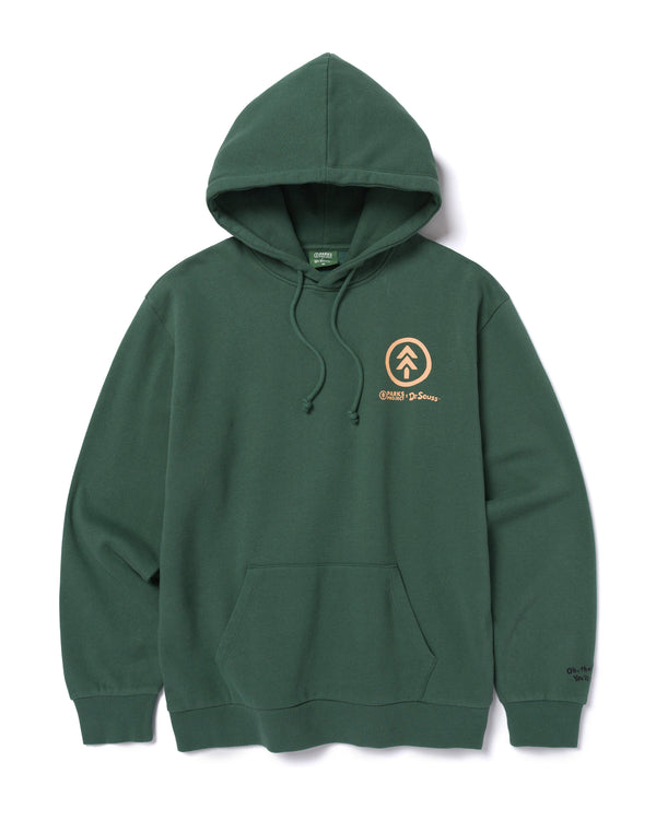 Shop Dr. Seuss x Parks Project Rainier Hoodie Inspired by Parks | dark-green