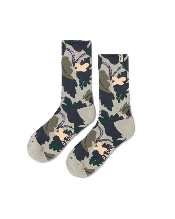 Shop Dr. Seuss x Parks Project Striped Camo Trail Crew Sock 2 Pack | multi-color