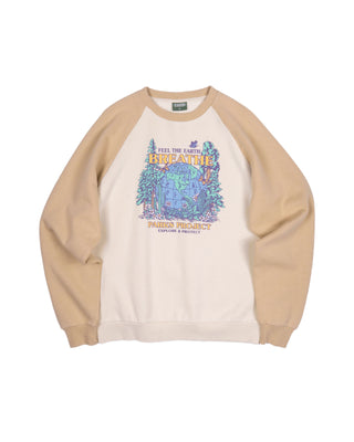 Shop Feel The Earth Breathe Raglan Crew Inspired by our National Parks | natural