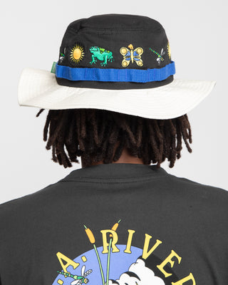 Shop LA River Friends River Hat Inspired by the LA River | vintage-black