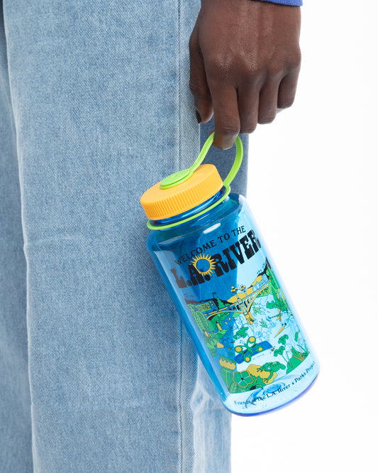 Shop LA River Recycled Water Bottle Inspired by LA River | slate-blue