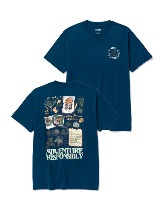 Shop Forest Forager Tee Inspired by our National Parks | navy