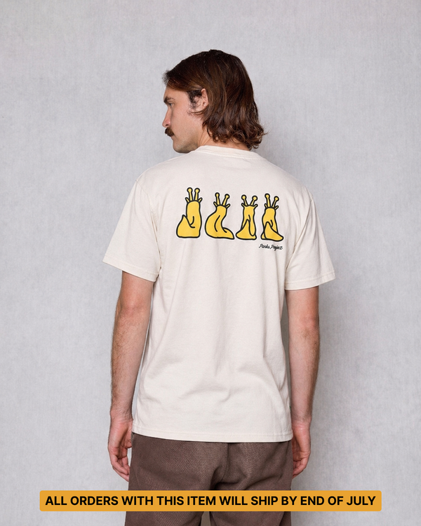Shop Adventure with Friends Banana Slug Tee Inspired by Parks - ALL ORDERS WITH THIS ITEM WILL SHIP BY END OF JULY | raw-natural
