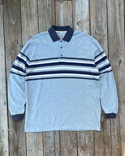 Vintage Woolrich Striped Rugby Shirt