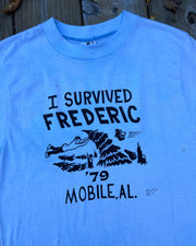 Vintage 1979 I Survived Frederic Shirt